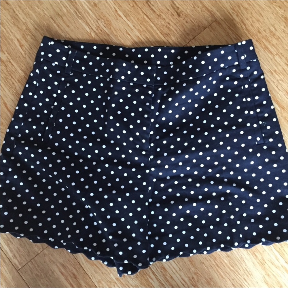 Polka dot shorts